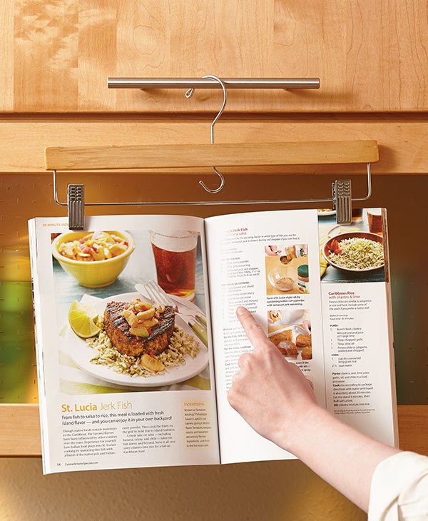 Kitchen Cookbook Hanger