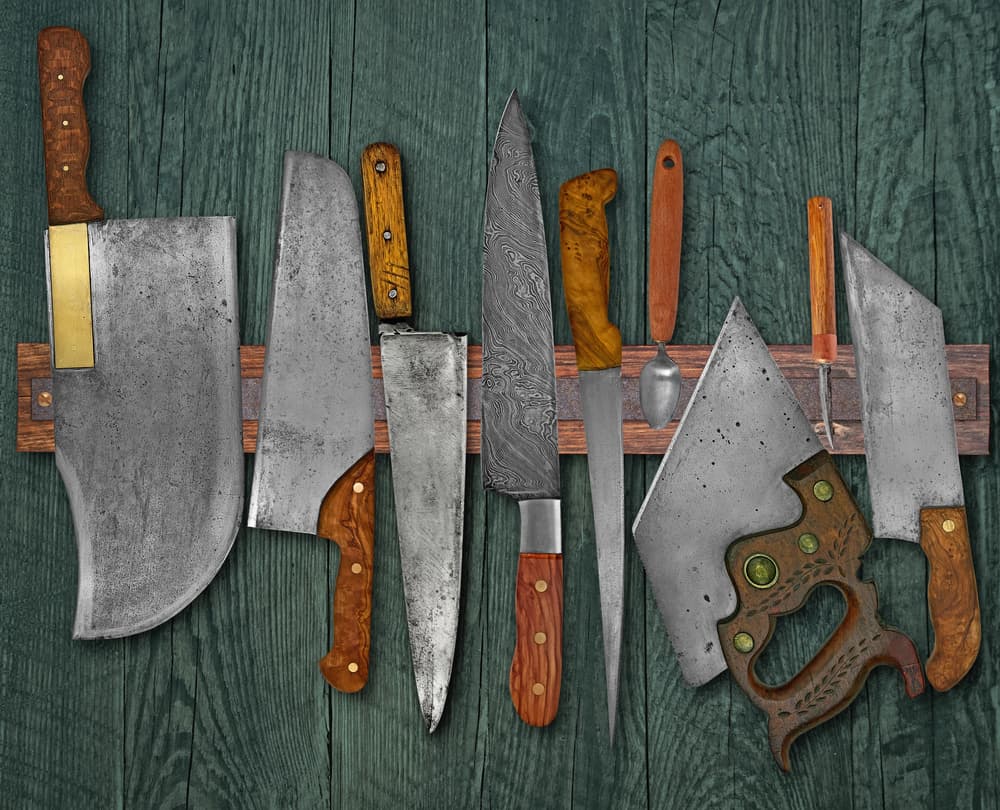 Knife hazards kitchen