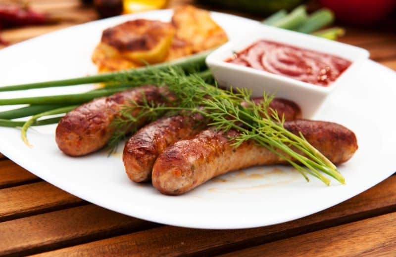 Food to Avoid when Bodybuilding - Processed sausage