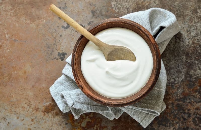 Yogurt for anti aging skin