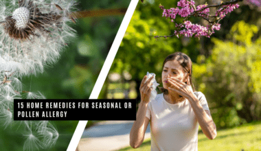 Home Remedies for Seasonal or Pollen allergy